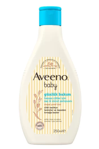 Aveeno Bebek Saç ve Vücut Şampuanı 250 ml