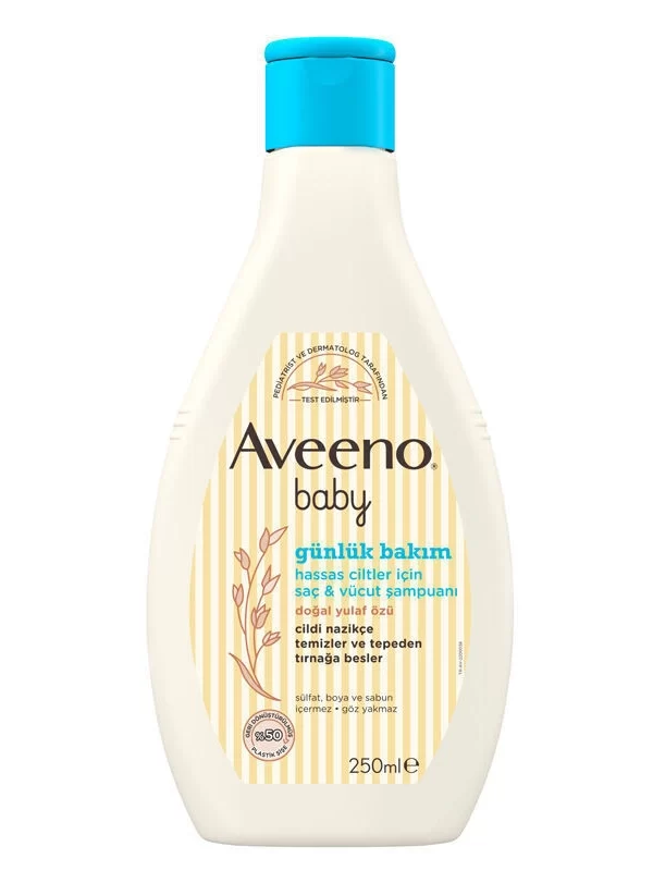 Aveeno Bebek Saç ve Vücut Şampuanı 250 ml