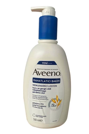 Aveeno Nemlendirici Losyon 500 ml besleyici kuru hassas cilt bitkisel