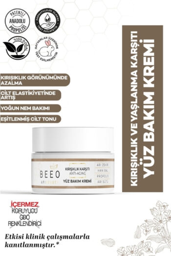 Beeo Apibeauty Propolisli Anti-Aging Yüz Kremi 50ml yaslanma karsiti bakim cilt yuz