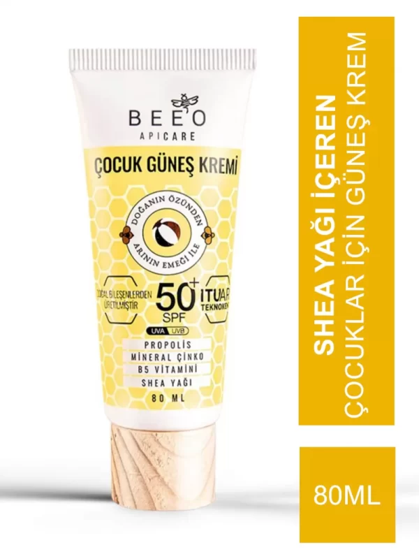 Beeo Apicare Propolisli Çocuk Güneş Kremi Spf 50+ 80 ml