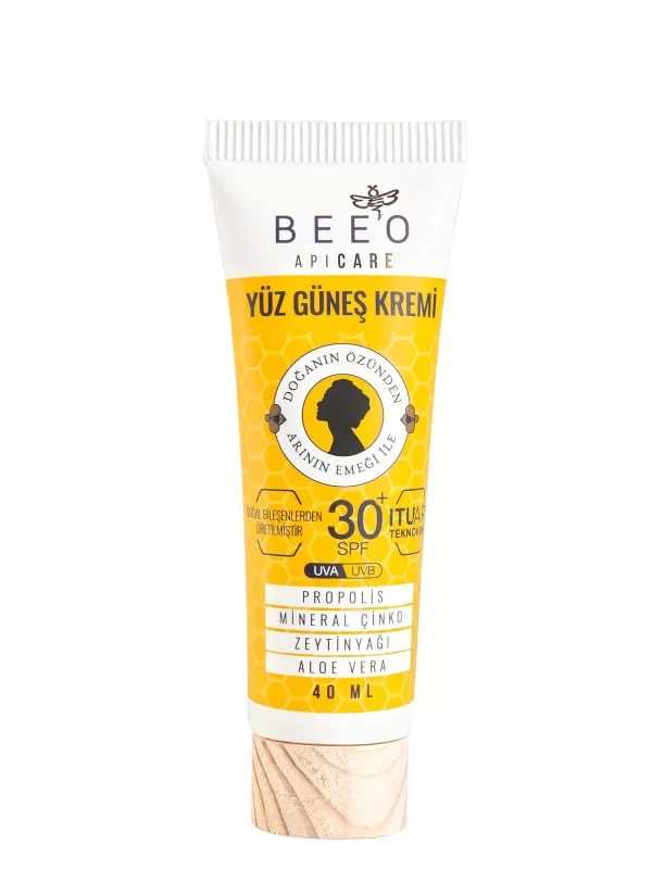 Beeo Apicare Propolisli Spf 50+ Yüz Güneş Kremi 40 ml koruyucu bakim cilt