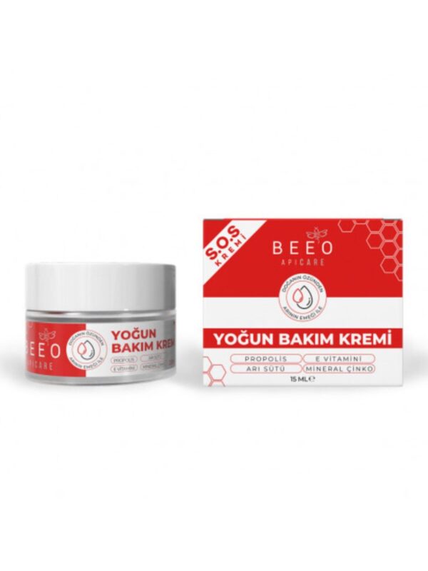 Beeo Apicare SOS Yoğun Bakım Kremi 15 ml yuz cilt bakim nemlendirici