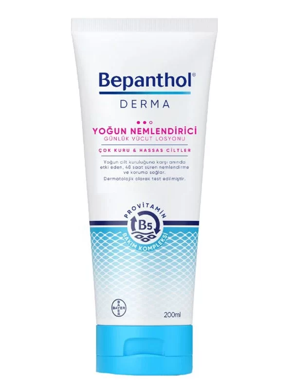 Bepanthol Derma Yoğun Nemlendirici Losyon 200 ml vucut losyon nemlendirici hılı emilim