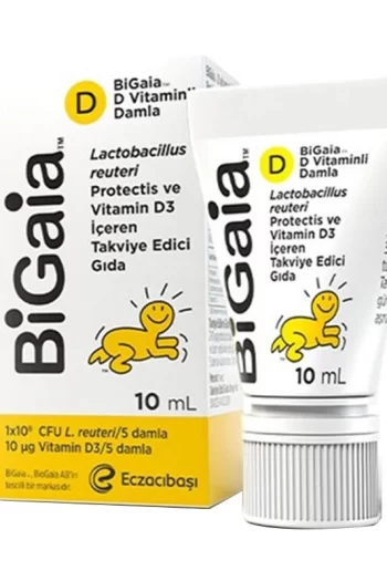 Bigaia Probiyotik ve D Vitaminli Damla 10 ml takviye vitamin probiyotik