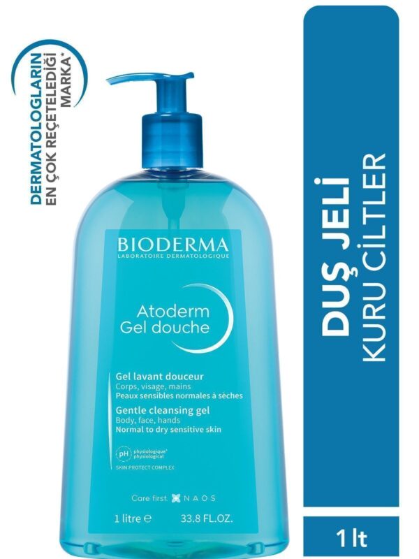 Bioderma Atoderm Shower Gel Duş Jeli 1 lt duş jeli vucut bakim temizleyici