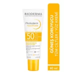 Bioderma Photoderm Aquafluid SPF50+ 40 ml bioderma yuz guneş kremi cilt bakım