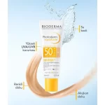 Bioderma Photoderm Aquafluide Spf 50+ Light 40 ml renkli gunes koruyucu krem yuz