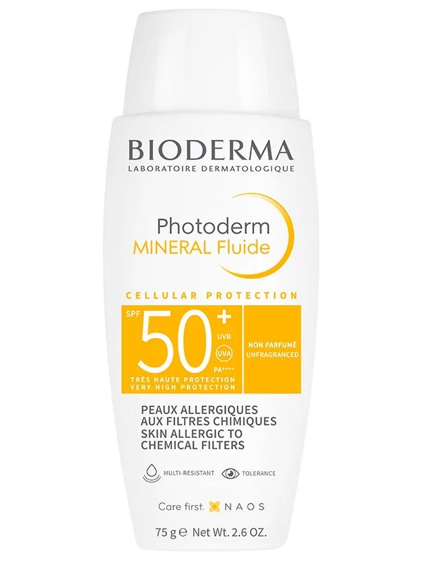 Bioderma Photoderm Mineral Fluide SPF 50+ 75 gr Bioderma Photoderm Mineral Fluide SPF 50+ 75 gr