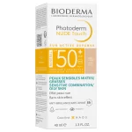 Bioderma Photoderm Nude Touch SPF 50+ Krem 40 ml karma yagli cilt renli yuz kremi