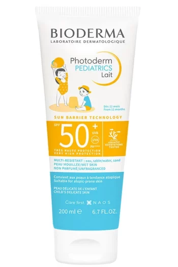 Bioderma Photoderm Pediatrics Lait SPF50+ 200 ml gunes koruyucu krem cocuk pediatrik bakım cilt