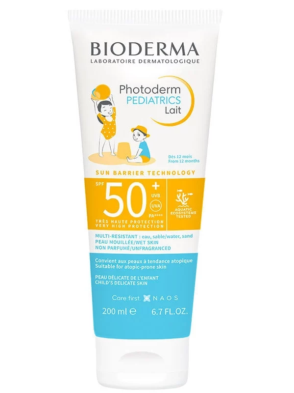 Bioderma Photoderm Pediatrics Lait SPF50+ 200 ml gunes koruyucu krem cocuk pediatrik bakım cilt