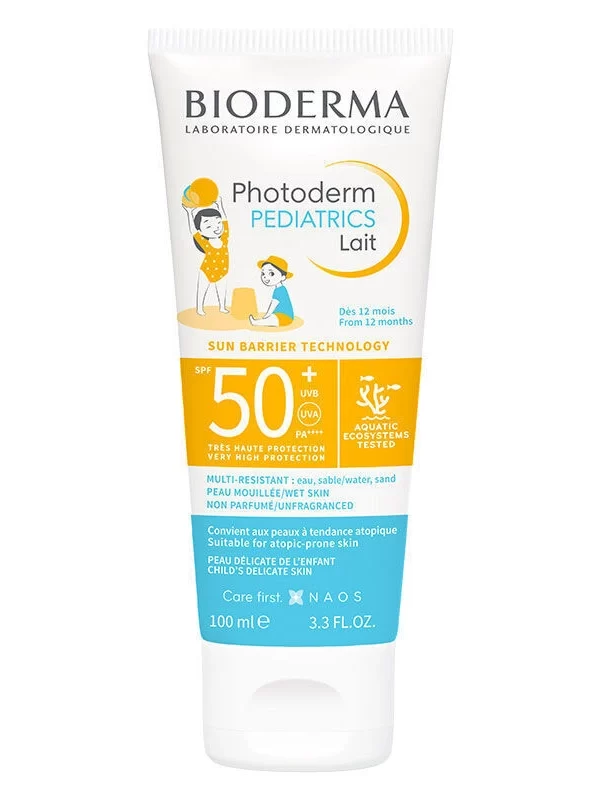 Bioderma Photoderm Pediatrics Lait Spf 50+ Güneş Kremi 100 ml cocuk gunes koruyucu krem dayanikli