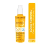 Bioderma Photoderm Spf 50+ Güneş Koruyucu Sprey 200 ml gunes koruyucu krem sprey cilt bakım