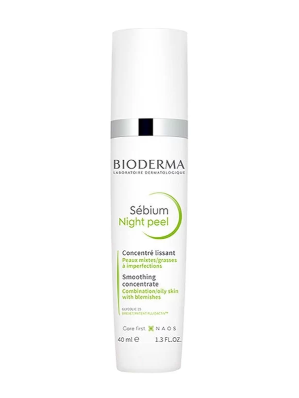 Bioderma Sebium Night Peel 40 ml yagli karma cilt soyucu arindirici peeling