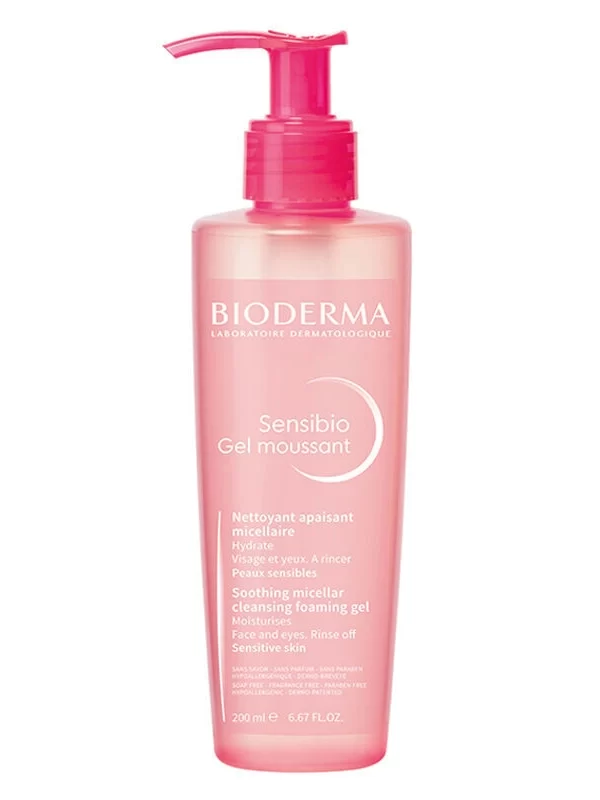 Bioderma Sensibio Foaming Cilt Temizleme Jeli 200 ml cilt yuz bakim temizleme jel kadin