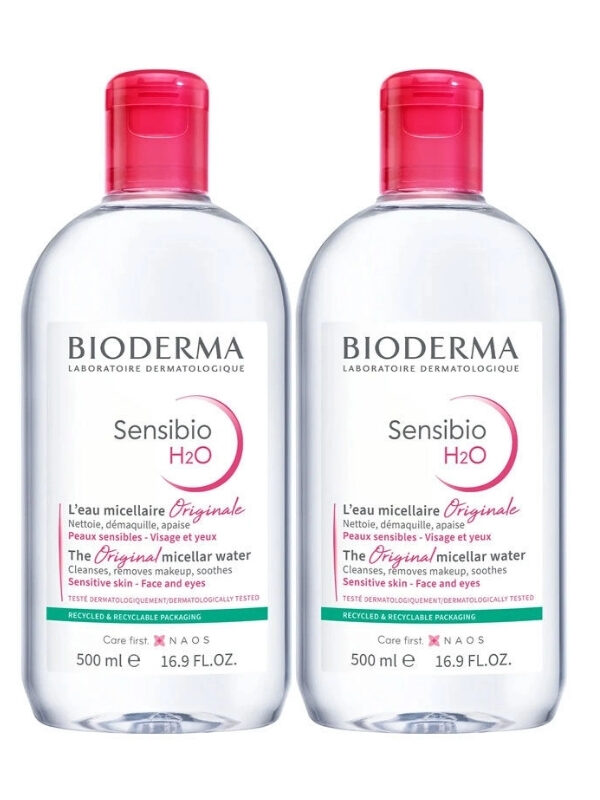 Bioderma Sensibio H2O İkili Set 500 ml + 500 ml