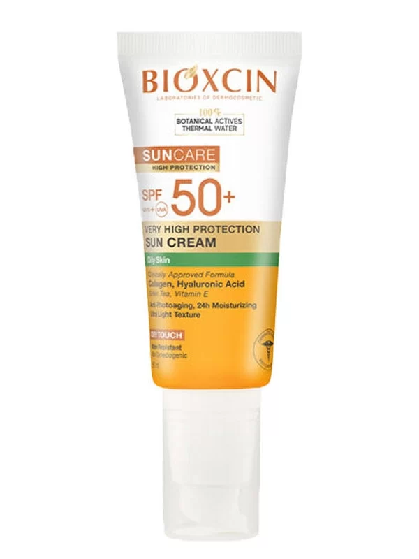 Bioxcin Sun Care Yağlı Ciltler İçin Güneş Kremi Spf 50+ 50 ml yuz yagli gunes kouruyucu