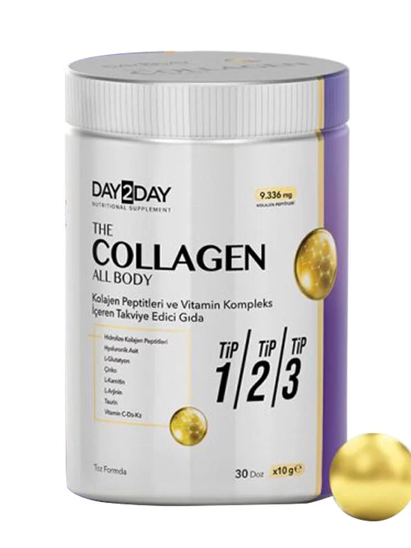 Day2Day The Collagen All Body Takviye Edici Gıda 300 g takviye mineral vitamin takviye