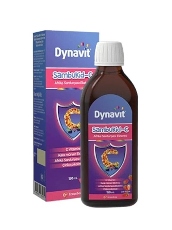 Eczacıbaşı Dynavit SambuKid C Sıvı Takviye Edici Gıda 150 ml karamurver cinko vitamin takviye mineral cocuk