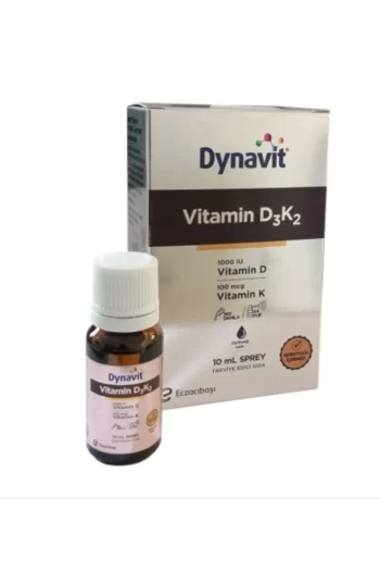 Eczacıbaşı Dynavit Vitamin D3K2 Takviye Edici Gıda Sprey 10 ml