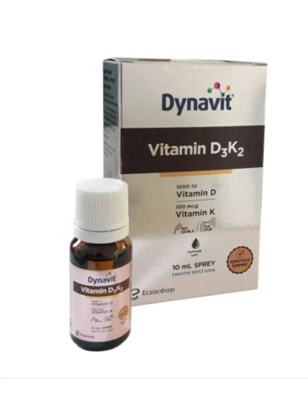 Eczacıbaşı Dynavit Vitamin D3K2 Takviye Edici Gıda Sprey 10 ml