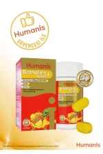 Humanis Bromelain Krom Mineral Bitkisel 60 Tablet vitamin takviye mineral