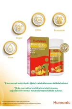 Humanis Bromelain Krom Mineral Bitkisel 60 Tablet vitamin takviye mineral