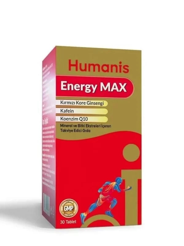 Humanis Energy Max Mineral ve Bitkisel 30 Tablet