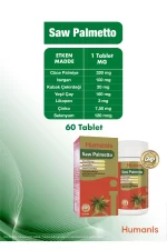 Humanis Saw Palmetto 60 Tablet takviye vitamin bitkisel orjinal urun