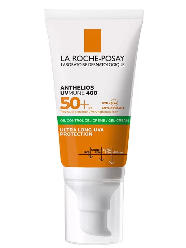 La Roche Posay Anthelios UVMUNE 400 Gel Creme Oil Control 50 ml yagli cilt yuksek koruyucu gunes kremi