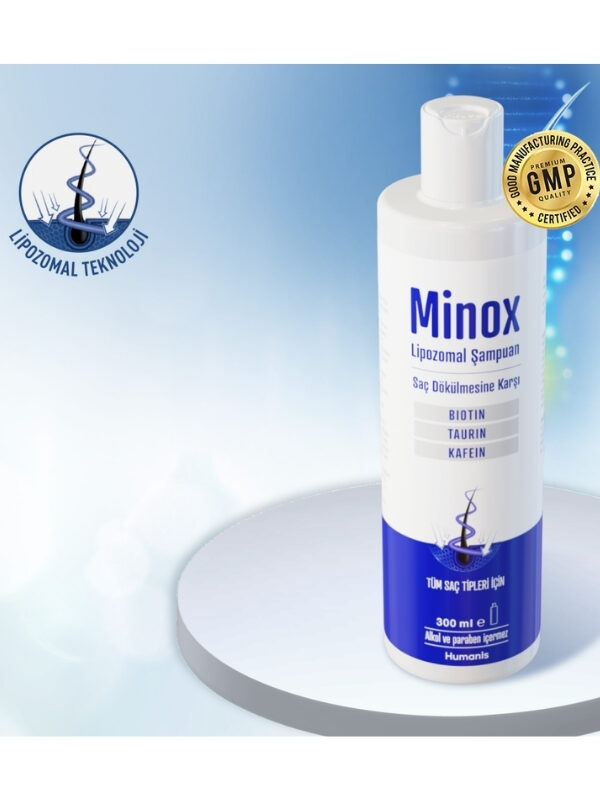 Minox Saç Dökülmesine Karşı Lipozomal Şampuan 300 ml sampuan sac bakim orjinal urun