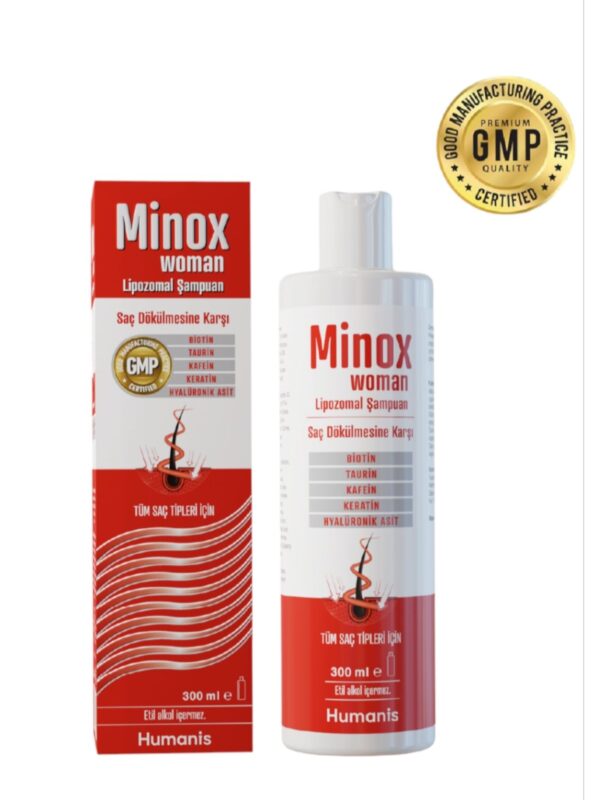 Minox Woman Lipozomal Şampuan 300ml kadin sampuan sac bakim destekleyici