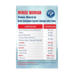 Minox Women Hair Formula 60 Kapsül kadin sac takviye gıda vitamin