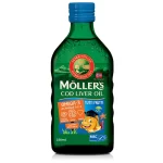 Möllers Omega 3 Balık Yağı Sıvı Formu Tutti Frutti 250 ml omega takviye mineral multivitamin