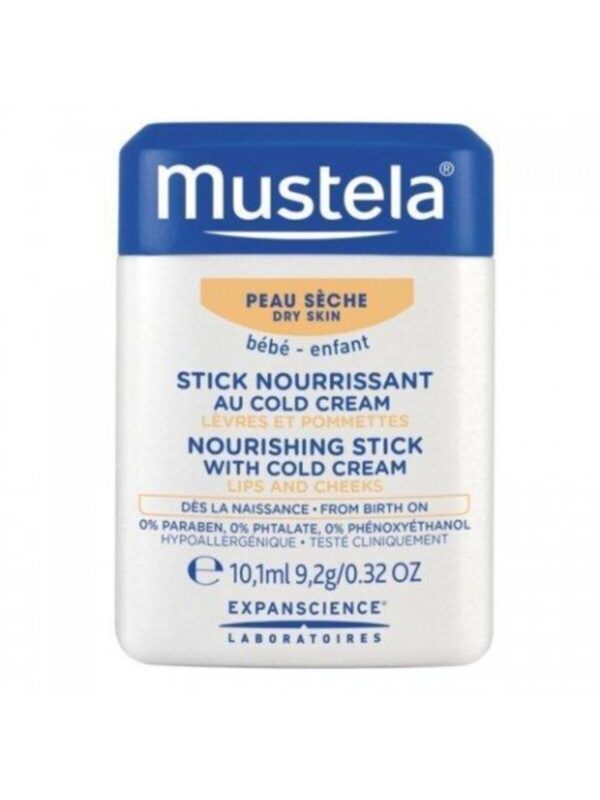 Mustela Cold Cream ve Organik Balmumu Stick 9.2 g anne bebek kuru cilt nemlendirci krem