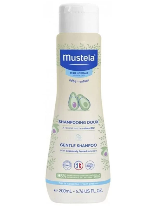 Mustela Gentle Göz Yakmayan Bebek Şampuanı 200ml bebek sampuan anne temizleyici