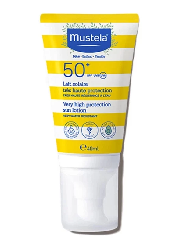 Mustela SPF 50+ Çok Yüksek Koruma Faktörlü Güneş Losyonu 40 ml yuz losyon bakim cilt