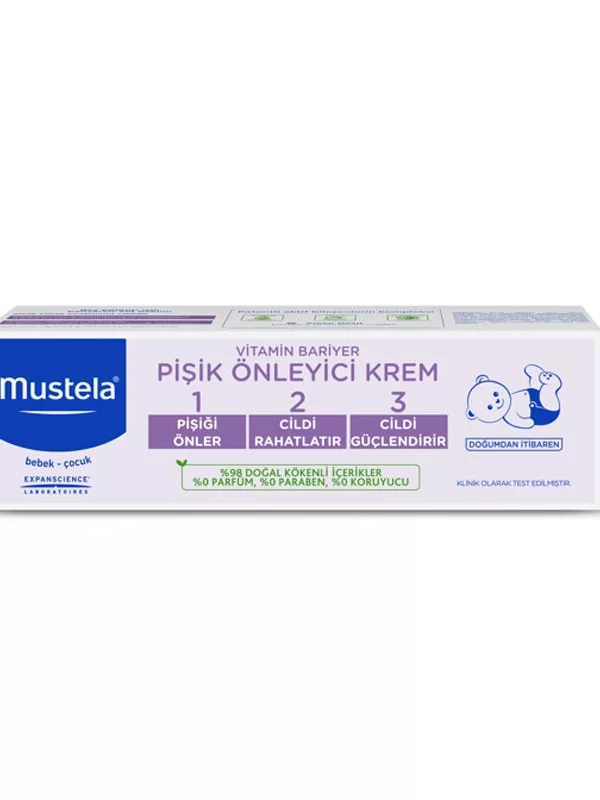 Mustela Vitamin Barrier 1-2-3 Cream 50ml anne bebek pisik krem