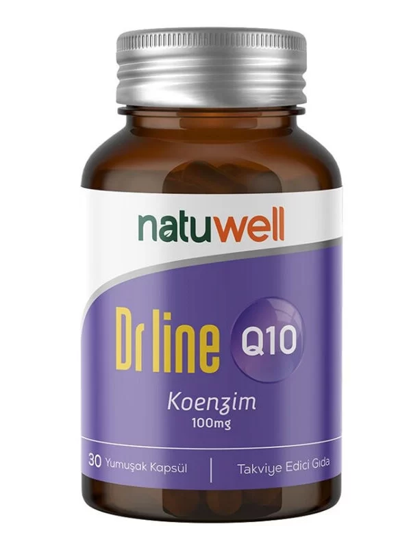 Natuwell Drline Koenzim Q10 Takviye Edici Gıda 30 Kapsül takviye mineral vitamin orjinal urun