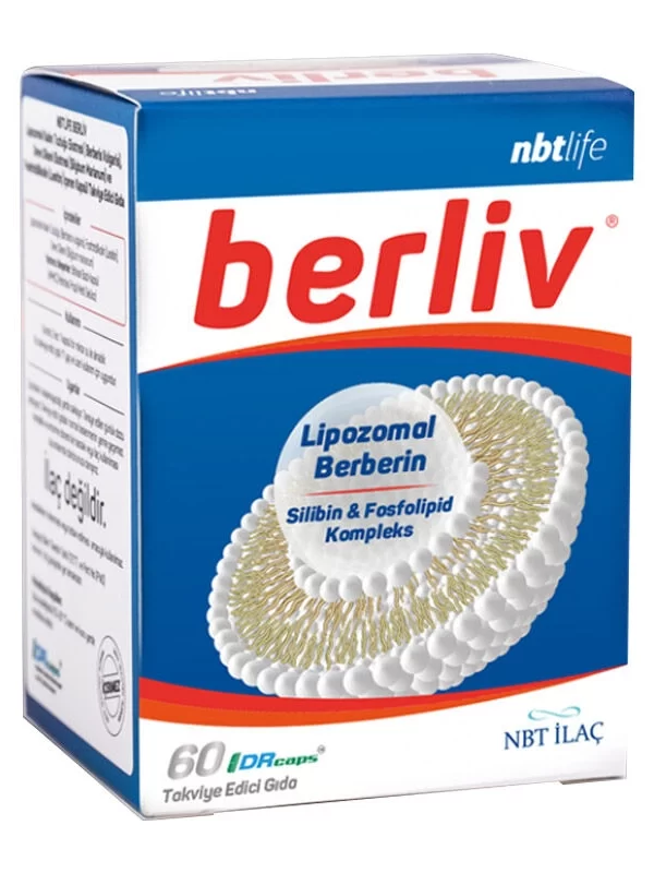 Nbt Life Berliv Lipozomal Berberin Takviye Edici Gıda 60 Kapsül