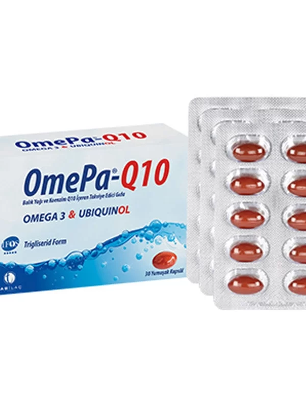 Omepa Q10 Omega 3 30 Yumuşak Kapsül