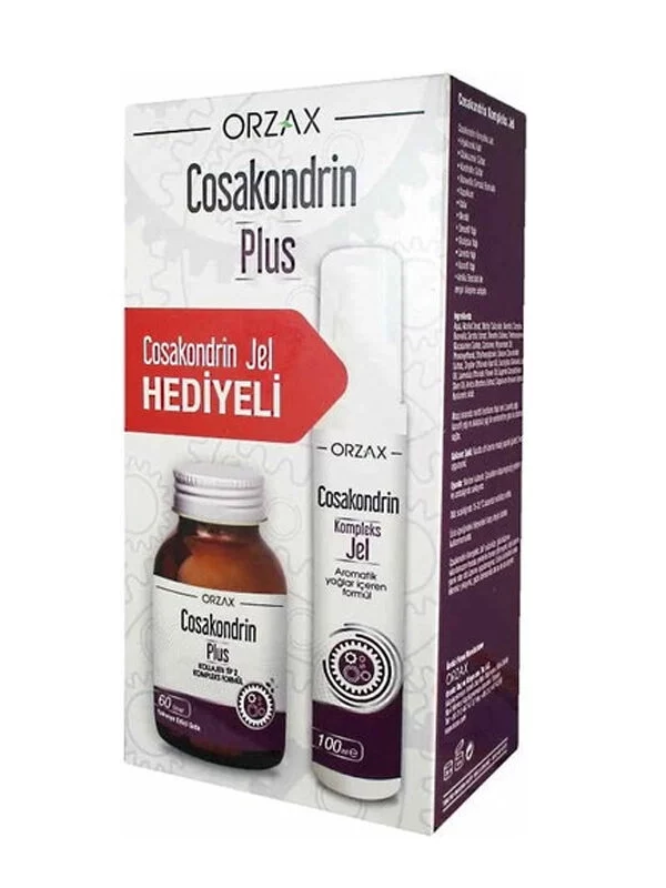 Orzax Cosakondrin Plus 60 Tablet + Jel Hediyeli