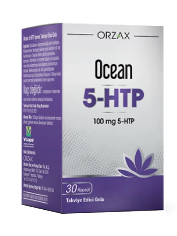 Orzax Ocean 5 HTP Takviye Edici Gıda 30 Kapsül