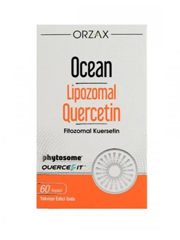 Orzax Ocean Liposomal Quercetin 100 mg 60 Kapsül