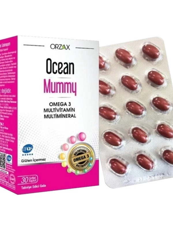 Orzax Ocean Mummy Multivitamin 30 Kapsül