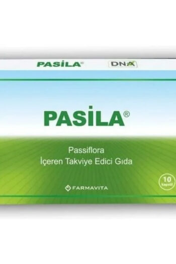 Pasila Passiflora İçeren Takviye Edici Gıda 10 Kapsül takviye vitamin mineral orjinal urun