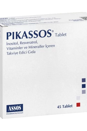 Pikassos İnositol Resveratrol Takviye Edici Gıda 45 Tablet