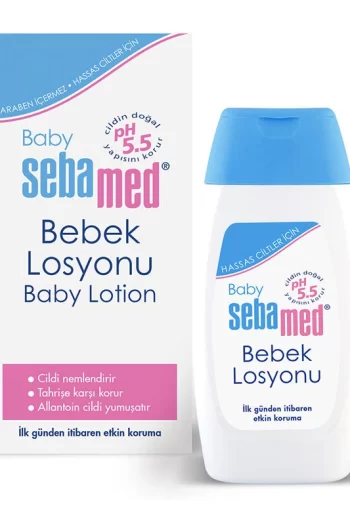 Sebamed Baby Losyonu 200 ml anne bebek losyon cilt hassas
