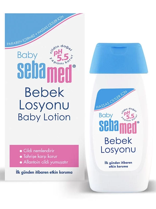 Sebamed Baby Losyonu 200 ml anne bebek losyon cilt hassas